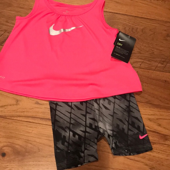 Nike Other - Nike Dri-Fit Baby Girls 2-Piece Set. NWT